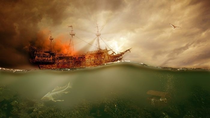 Pirátske lode, vraky a tajomné ostrovy