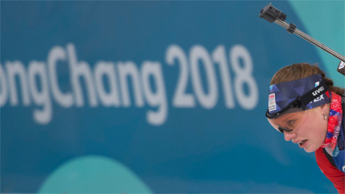 Kórea SR Pjongčang ZOH2018 biatlon štafeta_Fialková_TASR.jpg