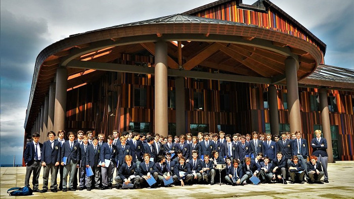 El Coro del Colegio Tabancura de Chile en su primera gira por Europa