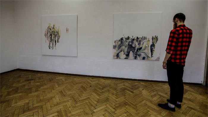 Winter term exhibition at Fine Arts Academy in Bratislava