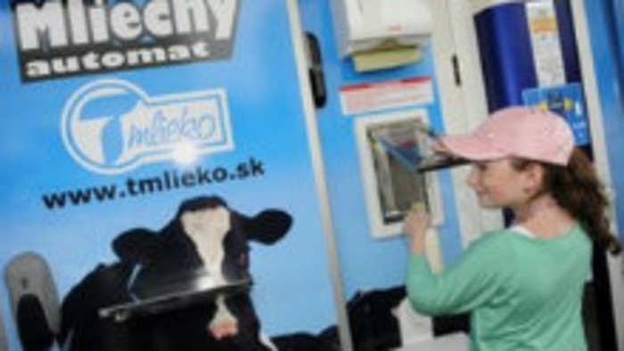 Posledný mliečny automat je v Trnave 