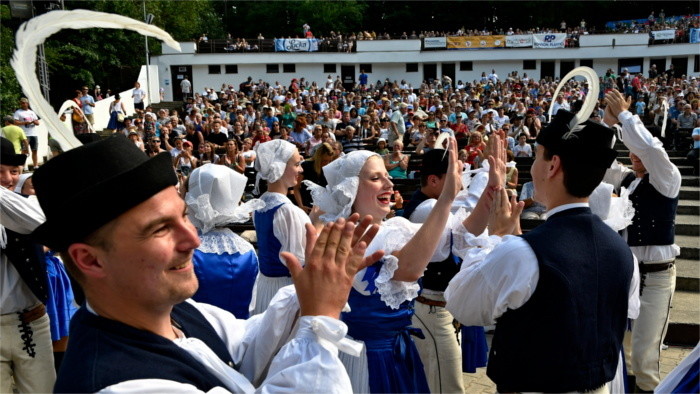 Folklórny festival Myjava 1993
