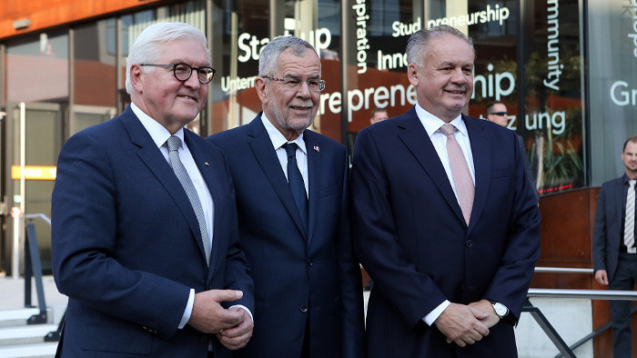 Drei Staatsoberhäupter für ein gemeinsames Europa