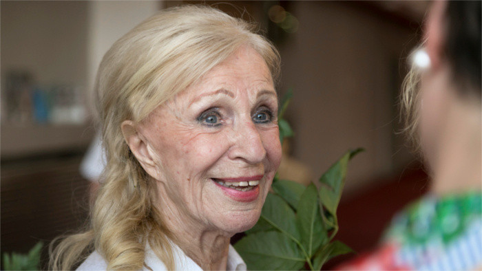 Die Schauspielerin Mária Kráľovičová feierte ihren Neunziger