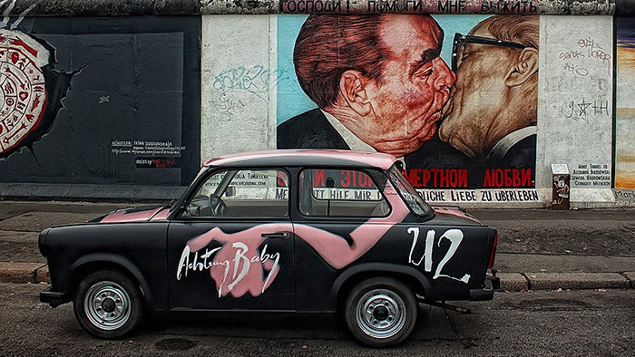 Berlínsky múr pomohla zrútiť aj hudba