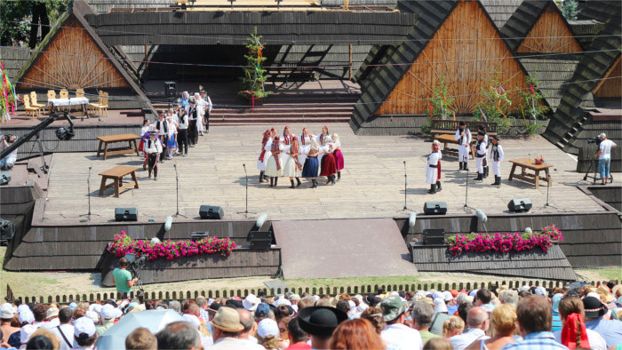 Detva folklore at Poľana festival