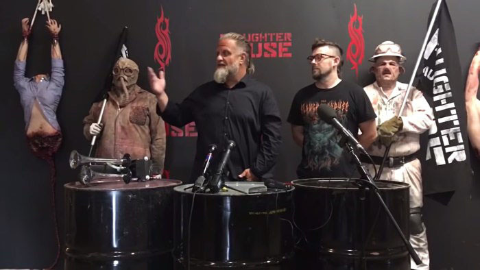Tisíc hrmených: Aj o tom, že Slipknot majú vlastný strašidelný dom