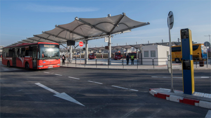 Two new bus stations popped up 