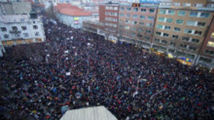 K veci: Slovensko zažíva najväčšie protesty od nežnej revolúcie