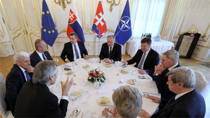 Staatsoberhaupt über die EU-Mitgliedschaft der Slowakei