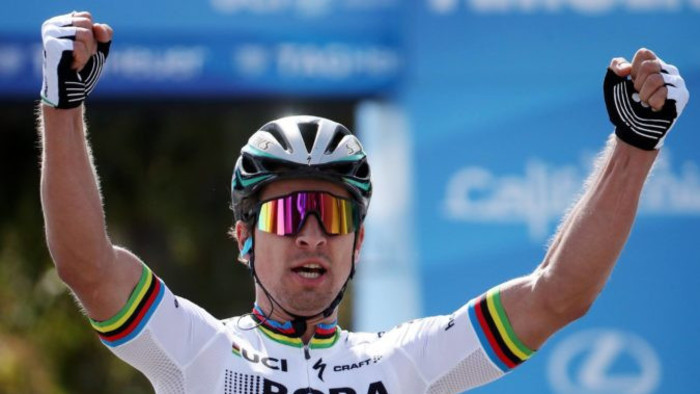 Peter Sagan salió victorioso en la tercera etapa del Tour Down Under