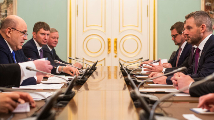 Pellegrini -primer líder europeo que se entrevistará con nuevo premier ruso