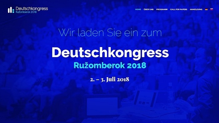 Anfang Juli in Ružomberok: Deutschkongress erwartet Gäste