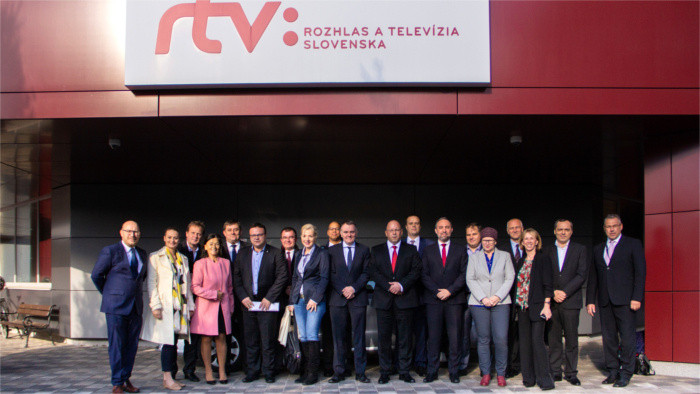 Europäische Rundfunkunion und V4-Medienvertreter in Bratislava 