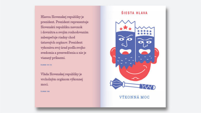 Adam Berka: Illustrierte Verfassung der Slowakischen Republik