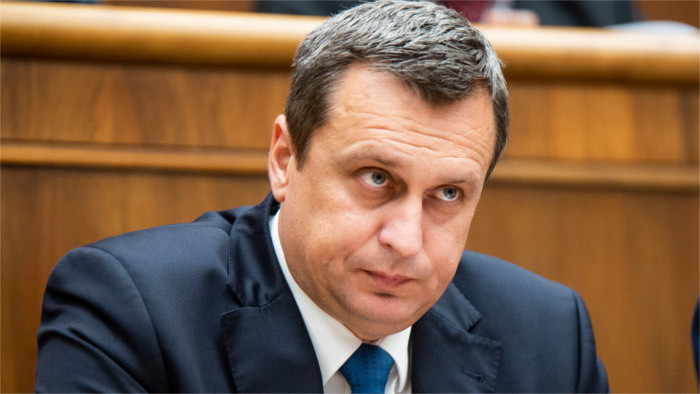 Parlamentsvorsitzender Danko zu Vorwürfen 