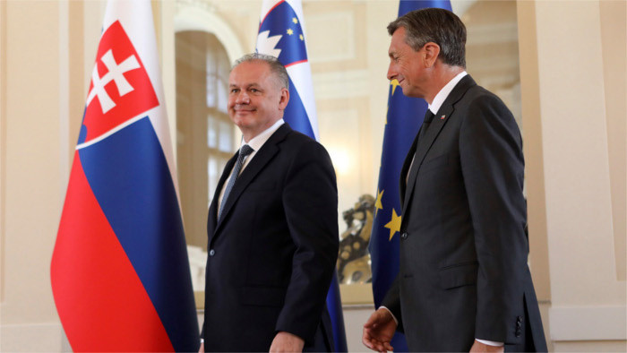 Präsident Kiska weilte auf Slowenien-Besuch 