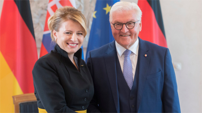 Präsidentin Čaputová zu Besuch in Deutschland