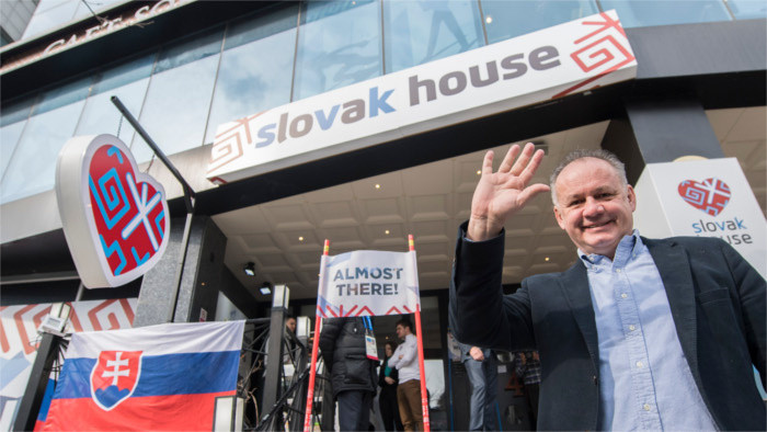 Kiska inaugura la Casa Eslovaca en Pyeongchang