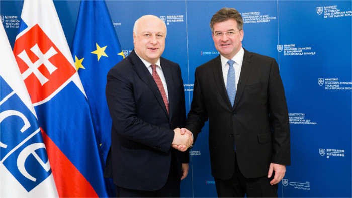 Gespräche über OSZE-Vorsitz der Slowakei