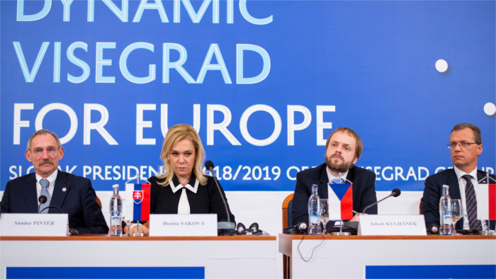 Engere Zusammenarbeit der Visegrád-Innenminister