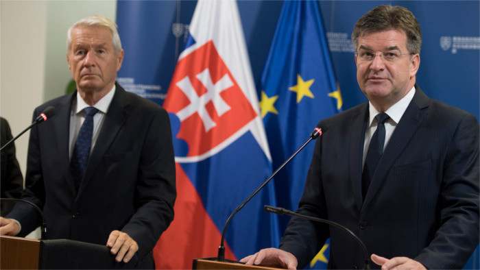 Europarats-Generalsekretär Jagland besucht die Slowakei