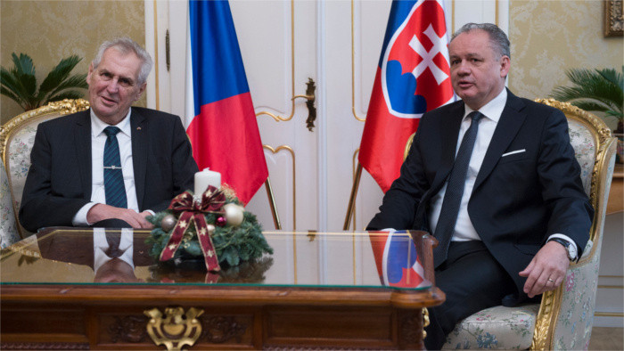 Tschechischer Präsident zu Besuch in der Slowakei