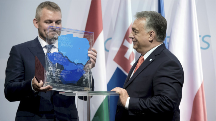 Slowakei übernimmt V4-Vorsitz 