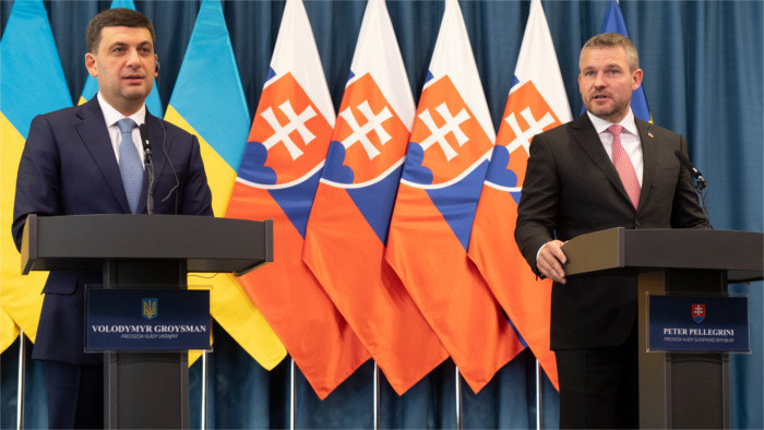 Визит премьера Украины Гройсмана в Словакию