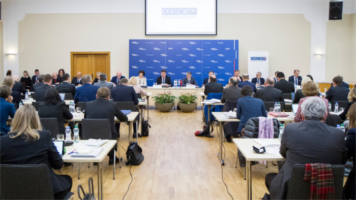 OSCE : les représentants à Bratislava 