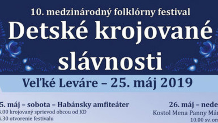 Folklórny festival vo Veľkých Levároch