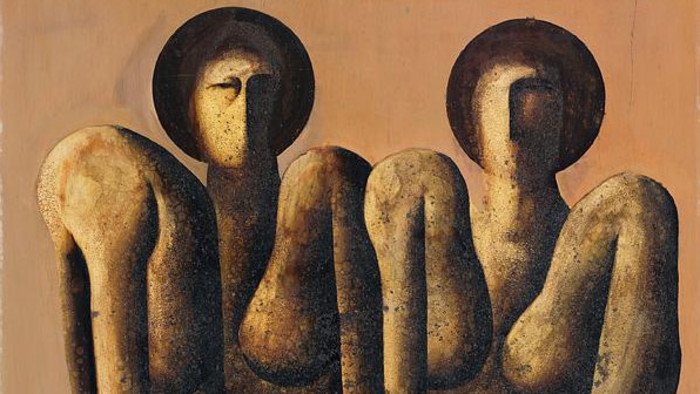 El pintor Rudolf Krivoš, enamorado de los colores gris y marrón