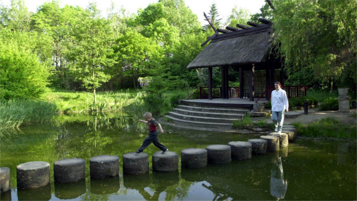 Das größte und älteste Arboretum Mlyňany lockt zu einem Besuch an