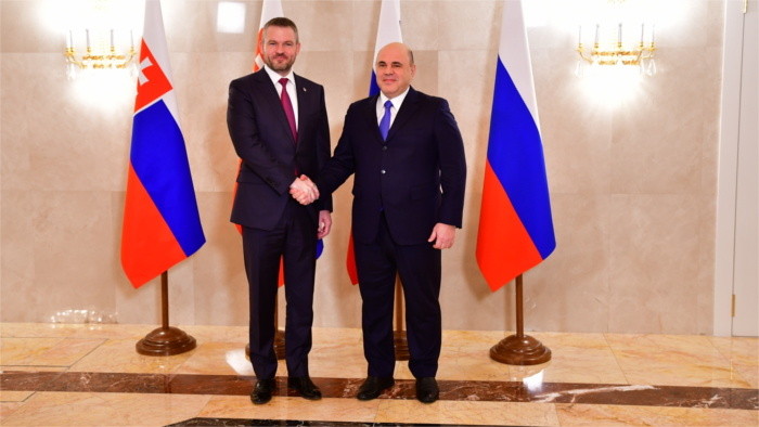 Premier ministre slovaque en visite à Moscou