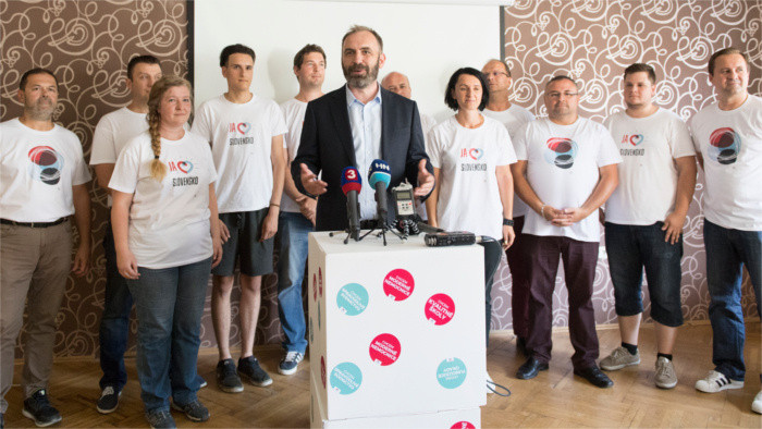 Nouvelle entité politique : Slovaquie progressive