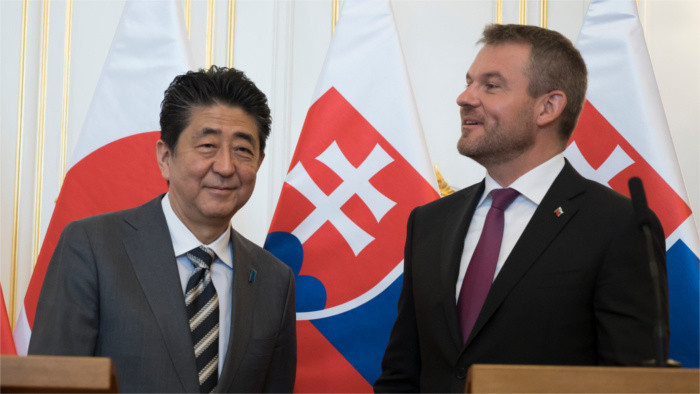 Na Slovensko pricestoval  predseda vlády Japonska  