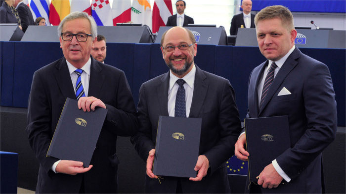 EU representatives sign declaration of priorities