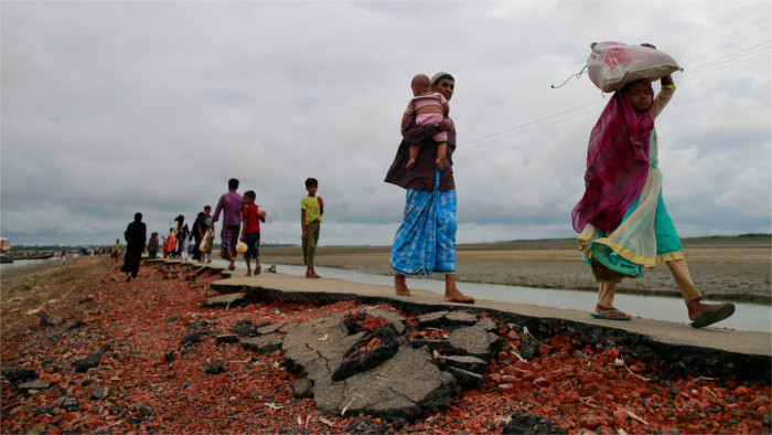 Humanitárna pomoc pre rohingských utečencov z Mjanmarska