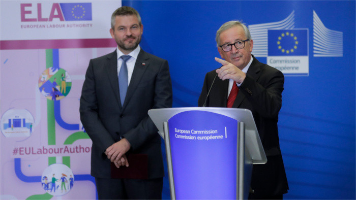 J.C. Juncker:  Europe needed its labour authority