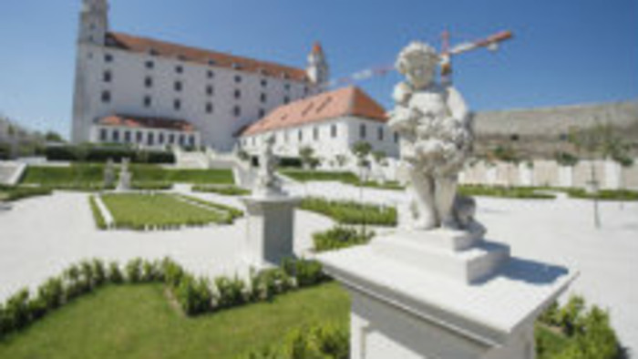 Baroková záhrada na Bratislavskom hrade