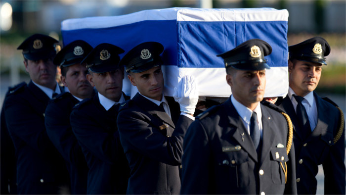 Fico asiste al funeral de Simon Peres en Jerusalén