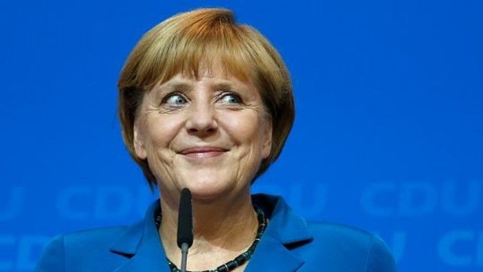 Merkel nyerésre áll
