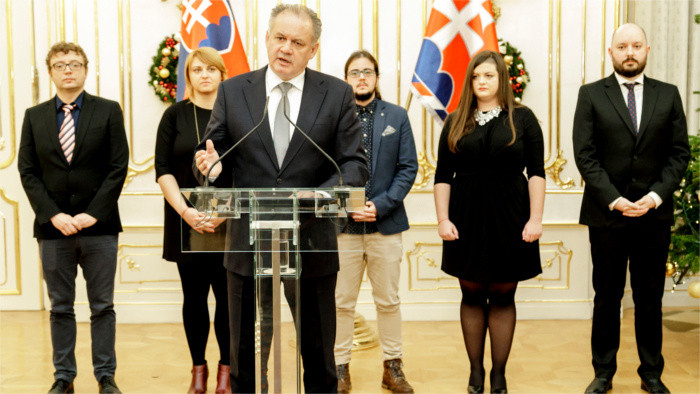 Jefe de Estado eslovaco se reúne con representantes de la comunidad LGTBI