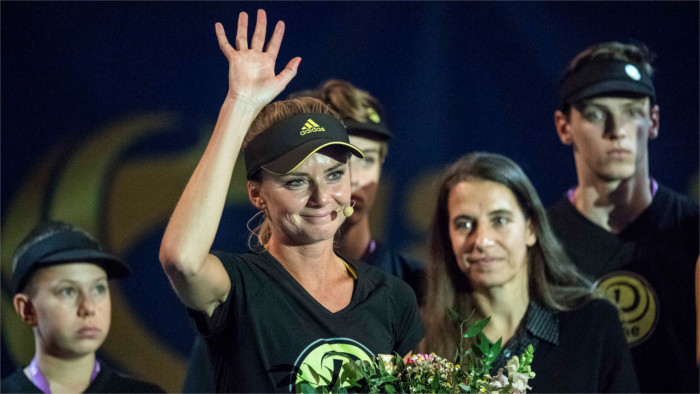 Daniela Hantuchová bids farewell to her career in grand fashion