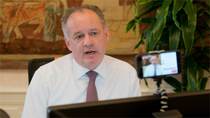 President Kiska’s Facebook conference watched by thousands