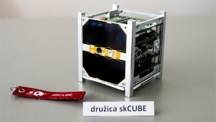 Le satellite slovaque sur orbite