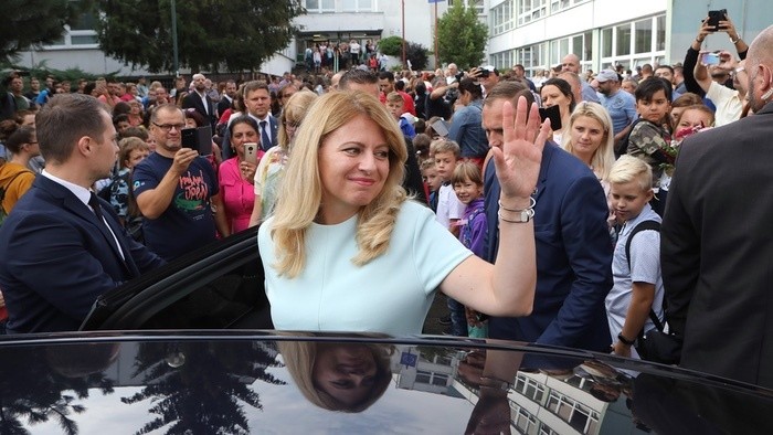 Prezidentka Zuzana Čaputová v Ráne na eFeMku