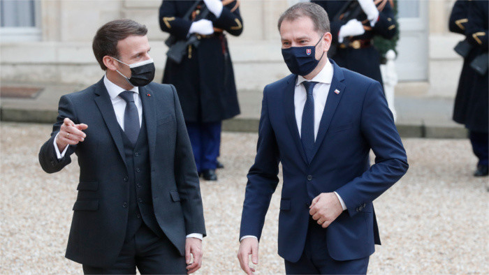 Macron and Matovič to discuss Next Generation EU fund
