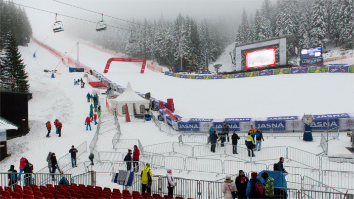 Ski alpin : La Coupe du monde à Jasná sans public