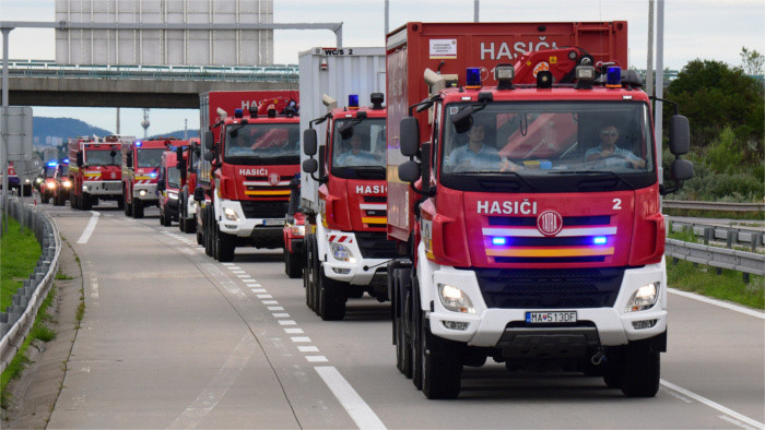 Slovak firefighters en route to Greece to help fight fires 